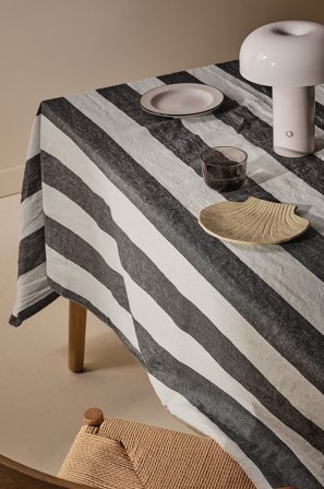 Jotex - Duk i Linmiks Svart - SANNE - Kjøp Duker hos Jotex