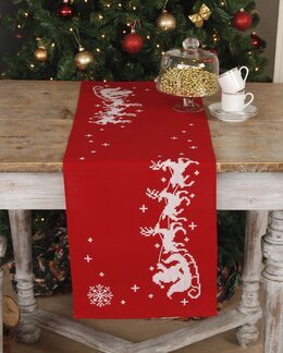 Stickpackung Läufer Schlitten - Vervaco