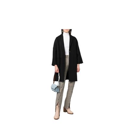 Semicouture Semicouture Coats Black Sort, Dame Blazer