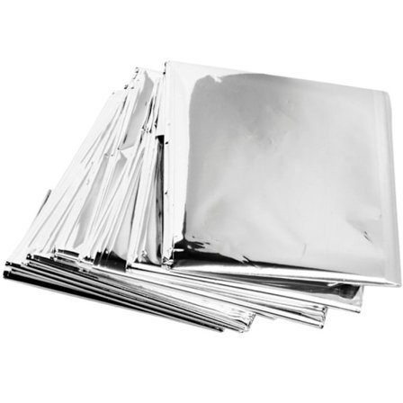 Nødtæppe i sølvfolie