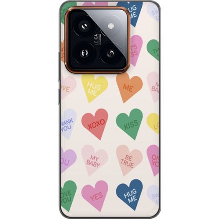 Yhteensopiva Puhelinkuori Xiaomi Xiaomi 14 Pro Karkkisydämet