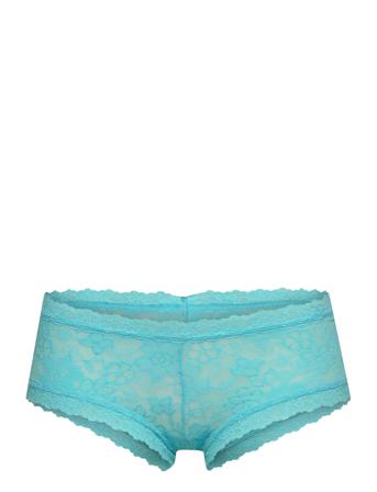 Hanky Panky Daily Lace, Boyshort Lingerie Panties Hipsters/boyshorts Blå Hanky Panky
