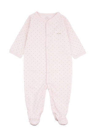 Livly Saturday Simplicity Footie Coverall Överdelar & bodies Unisex Rosa 56