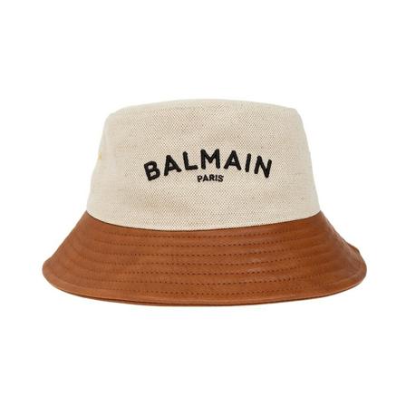 Balmain, Hats Beige, unisex, Maat:S