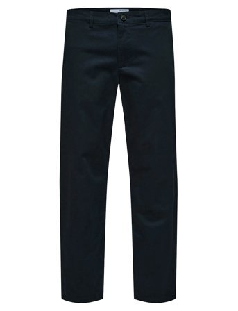 Slh196-Straight New Miles Flex Pant Noos Navy Selected