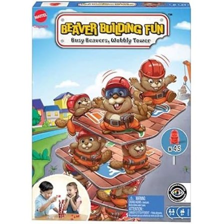 Brettspill - MATTEL GAMES - Castors Cass'Tour - Flerfarget - 2 spillere eller mer - 30 min{hw}