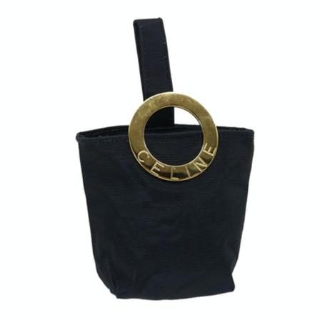 Celine Vintage, Pre-owned Pouch Blauw, Dames, Maat:ONE Size,nylon