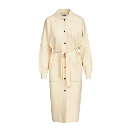 Essentiel Antwerp, Trench Coats Beige, Dames, Maat:M,stof