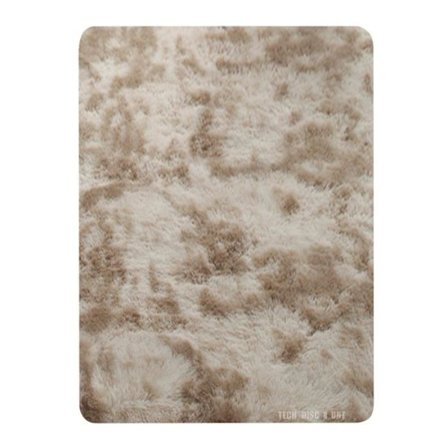 Tapis - TD - Tie-dye gradient - 200 x 300 cm - Shaggy - Brun