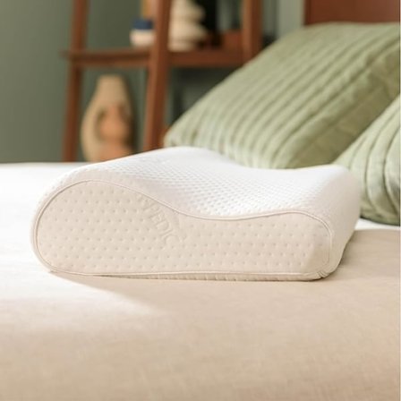 Tempur-Pedic TEMPUR-Ergo Nakkepute, Stor Profil, Hvit