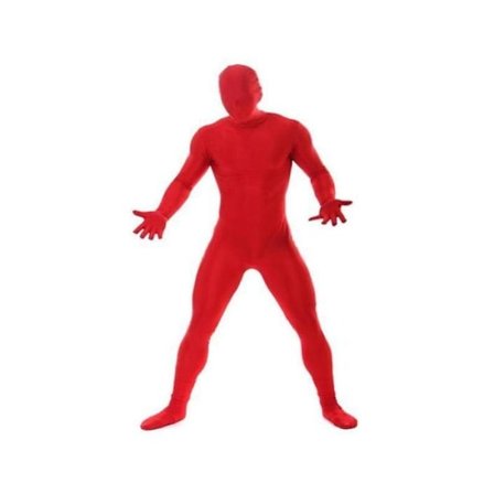 Puku Miesten Näkyvä Punainen - YOUDOIT - Yksi koko - Punainen