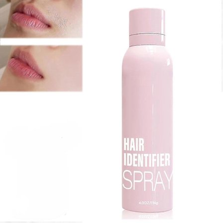Håridentifikasjonsspray for ansikts-dermaplaning, Dermaplaningsspray for å vise ansiktshår - Ansiktshåridentifikasjonsspray for dermaplaning