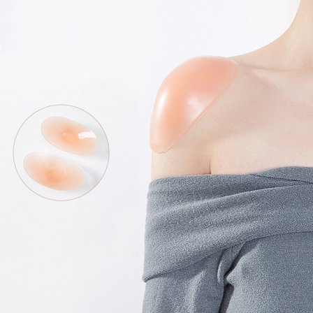 3 par axelskydd, vackra axelskydd, höger vinkel