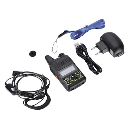 1 stk. Mini håndholdt 20 kanaler 400-470MHz Radio Walkie Talkie BF-T1