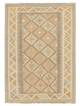 Hell Nomad Kelim Teppich 178X245 Orange/Beige Wolle, Persien