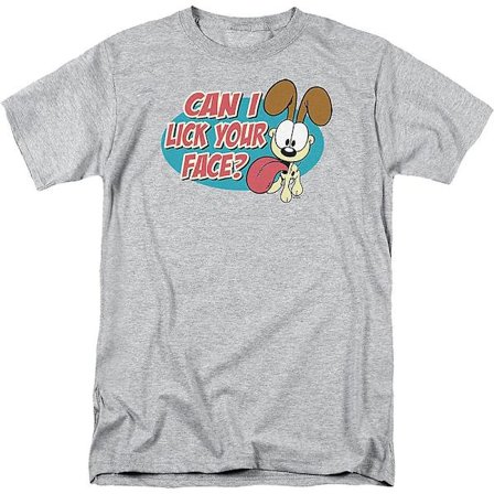 Kan jag slicka ditt ansikte Garfield T-shirt