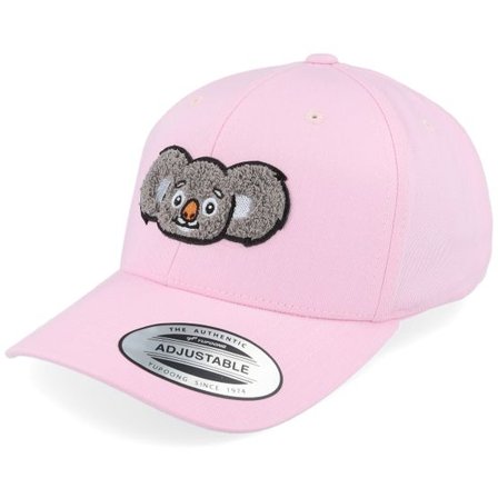 Kiddo Cap - Rosa adjustable Keps - Kids Cute Koala Chenille Pink Adjustable @ Hatstore