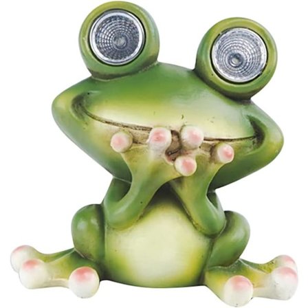 Have Solcelle Frø Lys Udendørs Vandtæt Frø Have Lys, ZQKLA