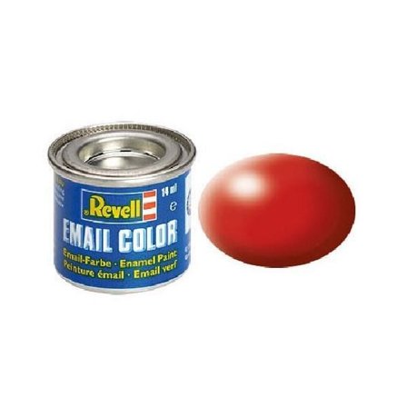 Revell Enamel Silk 330 Fiery red