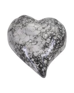 Hjerte Bubble Grå