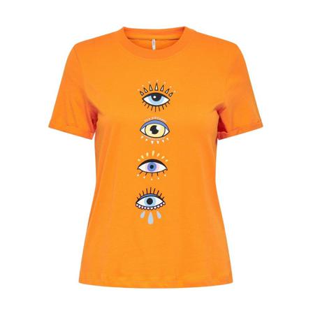 Only W Lelis REG EYE TOP BOX Orange, Dame