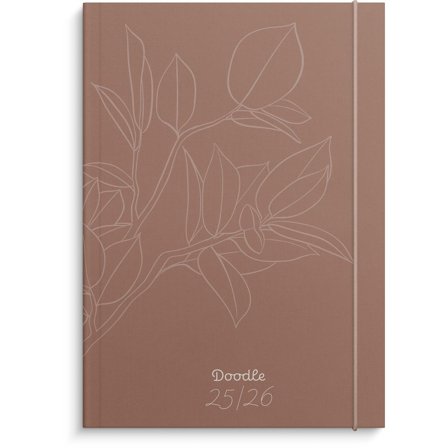 BURDE Kalender 25/26 Doodle inbunden - Lyreco - Almanackor och kalendrar - Lärar och Elevkalendrar - Elevkalendrar