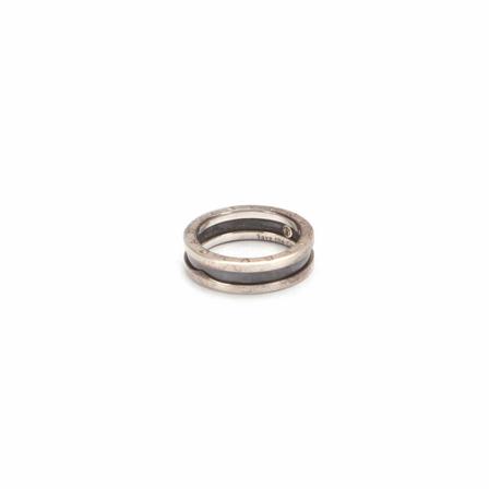 Bvlgari Vintage, Pre-owned Ring Grijs, Dames, Maat:ONE Size