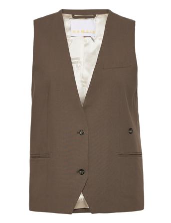 Anjelica Vest Brown REMAIN Birger Christensen
