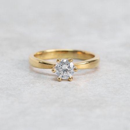 Förlovningsring Kustvinda, 18K Rödguld - Förlovning- och vigselringar