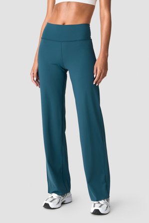 ICANIWILL - Nimble Straight Leg Pants Teal - Træningstights - Damer - Træningstøj fra ICIW