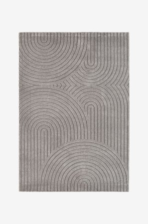 KM Home - Luggmatta Genova Zen - Grå - Lugg & ryamattor - 160X230 - Från Homeroom