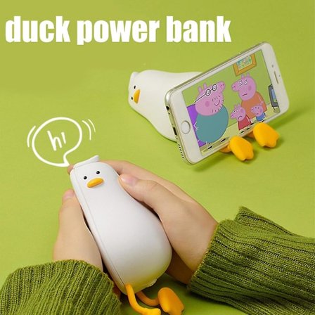 USB 2-in-1 Tasku Power Bank Kämmenlämmitin Puhelimenpidike Lämmitin