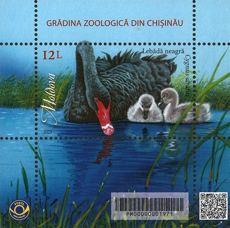 Moldova - Chisinau Zoologisk have - Postfrisk miniark