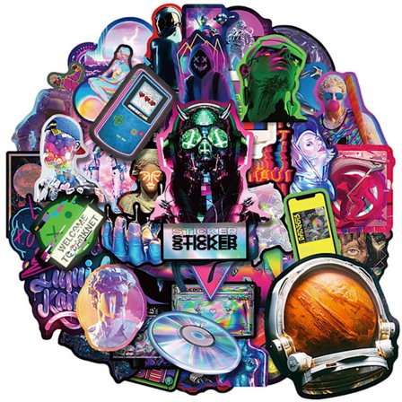 Pakke med Klistermærker - Laser