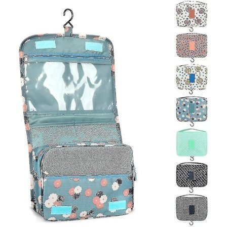 Hængende Toilettaske Foldsbar Rejsetaske Med Håndtag Vasketaske Vasketaske Til Kvinder Piger Dame