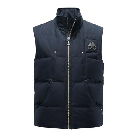 Moose Knuckles Vest M32Mv474 833 , Blauw , Heren , Maat: S