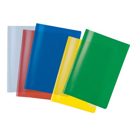Herma Heftschoner Sortiment A5 transparent (5 Farben) 10St.