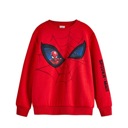 Spider-Man Barn/Kids Web Sweatshirt 5-6 År Röd
