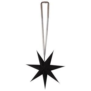 Christmas Kids Black Velvet Christmas Star One Size - Lighting - One size - Black - Junge