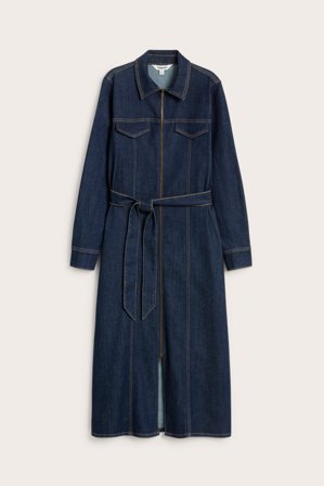 Kappahl | Sukienka dżinsowa | Ciemny dżins