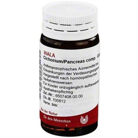 Wala Cichorium Pancreas Globuli 20g