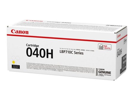 Canon Toner CRG-040H Gul - Lyreco - Toner och bläck - Tonerkassetter - Toner Canon