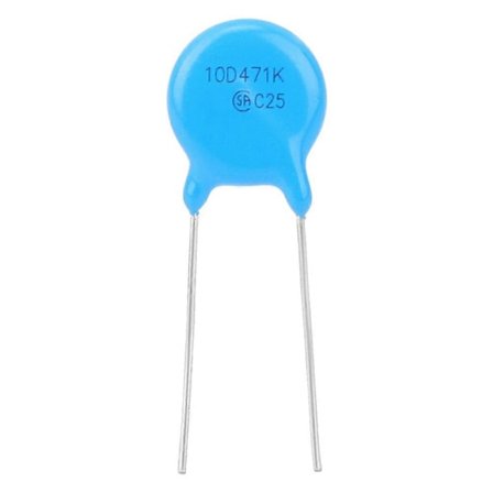 50 stk. Varistorer Inline 10D471K 10K471 10 mm Diameter 470V