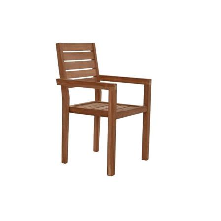 Kerti Szék Dkd Home Decor Brun Teak (58 X 48 X 91 Cm)