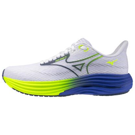 Mizuno M's Wave Rider 29 White/Estate Blue/Lightning Ye