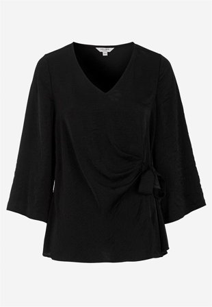 Cellbes of Sweden - Blus med knytband - svart - för damer - 42/44