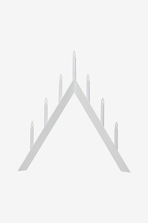 Star Trading - Ljusstake Arrow - Vit - Adventsljusstakar - Från Homeroom