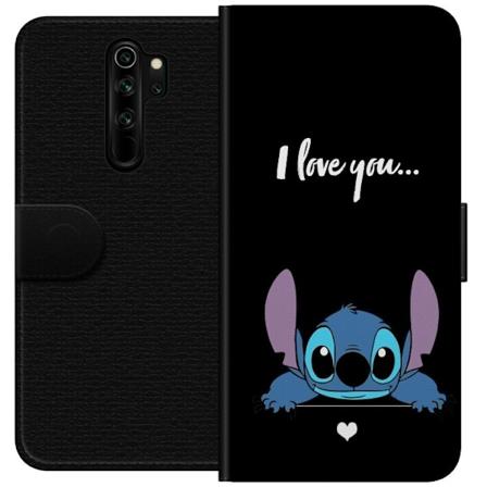 Xiaomi Redmi Note 8 Pro Tegnebogsetui Stitch Jeg Elsker Dig