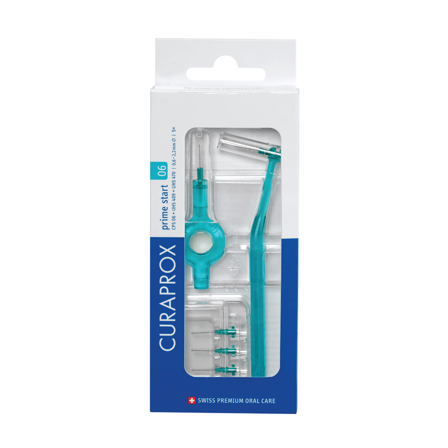 Curaprox Mellomromsbørste Startpakke, 0,6 mm / 2,2 mm, 1 stk.