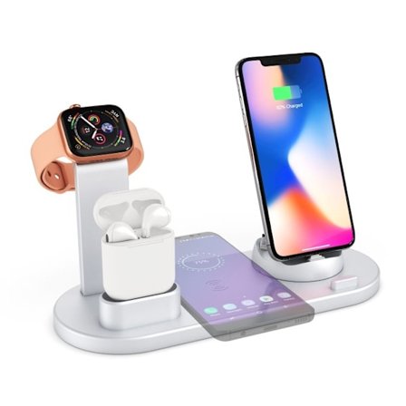 Ladestation til Mobil, Apple Watch & AirPods – Induktion